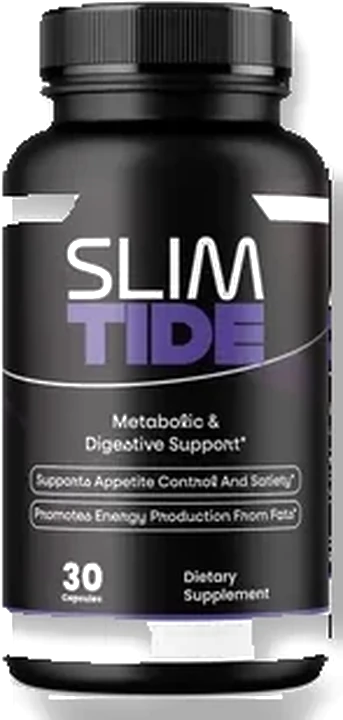 A single SlimTide bottle, one capsule taken daily